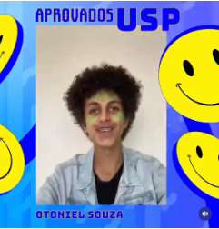Otoniel Souza, aluno de medicina da USP