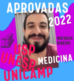 Matheus Ribeiro, aluno de medicina da USP
